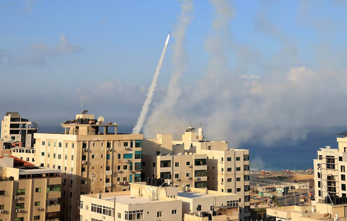 Major accident in Israel, more than 5000 rockets fired in 20 minutes, terrible war broke out