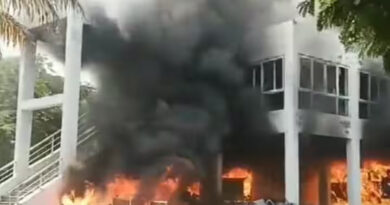 Maratha reservation agitators burnt the house of NCP MP Prakash Solanke, MP said - I was in the house