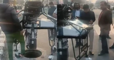 Robot will now help in cleaning drains in Dehradun, cleaning system has become easier