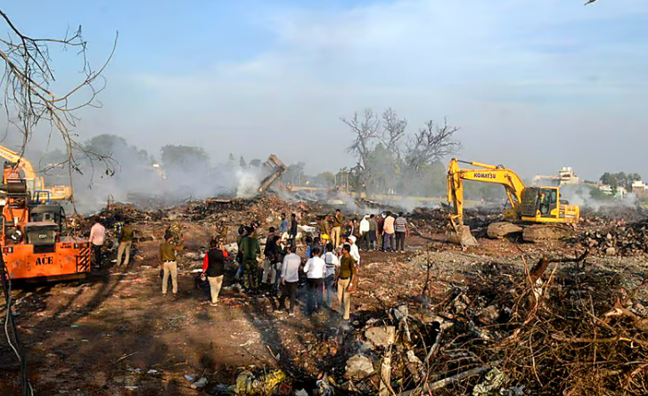 11 killed, 174 injured in Harda blast, 3 arrested including factory manager, work of removing debris continues