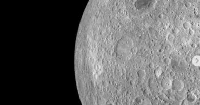 That part of the Moon, which is not visible from the Earth, NASA shared the picture