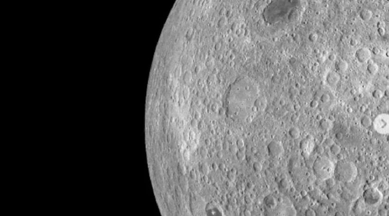 That part of the Moon, which is not visible from the Earth, NASA shared the picture