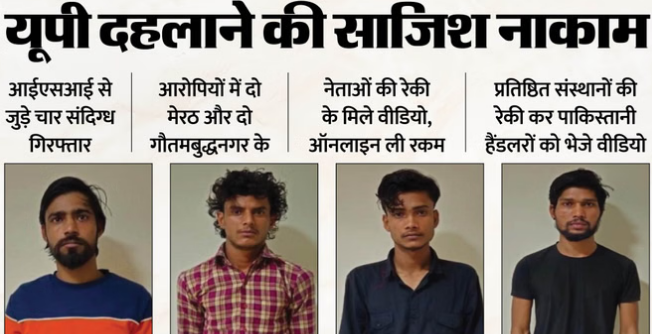 UP: नेताओं की रेकी, रेलवे सिग्नल, गैस सिलिंडरों के ट्रक, यूपी के ये शहर थे आतंकी निशाने पर; दहलाने का था प्लान