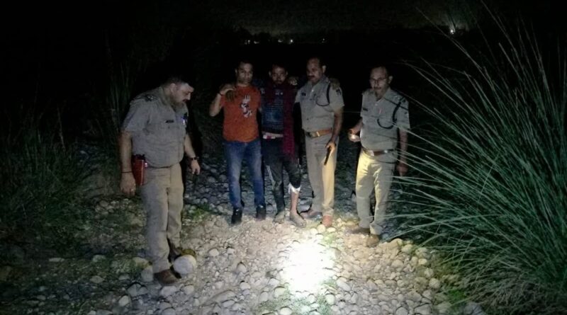 रुड़की बुग्गावाला में पुलिस और बदमाशों के बीच मुठभेड़, एक बदमाश के पैर में लगी गोली, दूसरा फरार