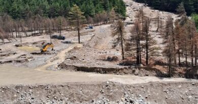 हर्षिल के तेलगाड़ क्षेत्र में फिर मंडरा रहा खतरा, विशेषज्ञ करेंगे स्थलीय निरीक्षण, पढ़ें पूरी खबर
