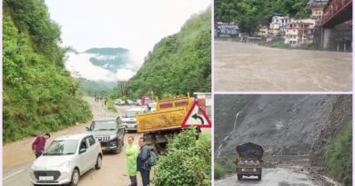 बारिश का रौद्र रूप: उफान पर अलकनंदा-मंदाकिनी नदी, बदरीनाथ और केदारनाथ हाईवे पर लगातार हो रहा भूस्खलन