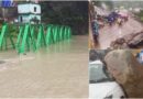 रुद्रप्रयाग में बारिश से आपदा जैसे हालात, खतरे के निशान के ऊपर नदियां, पुल डूबा, अगस्त्यमुनि में कार के ऊपर गिरा बोल्डर