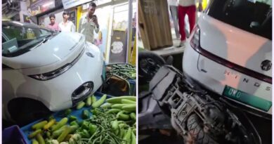 देहरादून में फिर दिखा रफ्तार का कहर, कार ने कई वाहनों को रौंदा, सब्जी की दुकान में घुसी