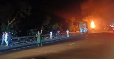 ग्रेटर नोएडा: यमुना एक्सप्रेस पर स्लीपर बस में लगी भीषण आग, 9 लोगों की मौत, कई घायल